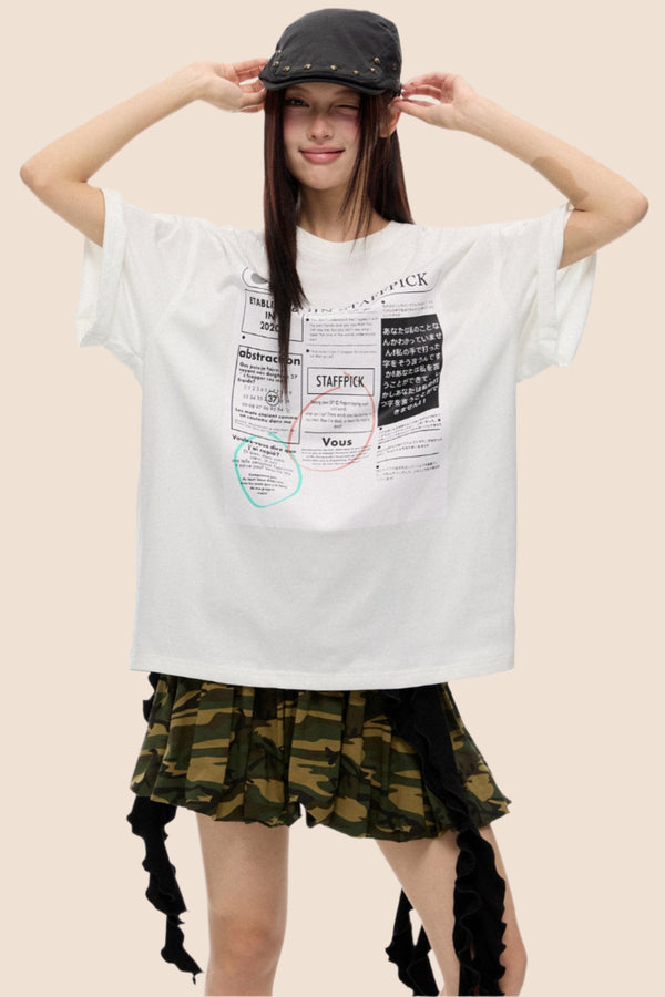 Light Feel Shoulder T-Shirt