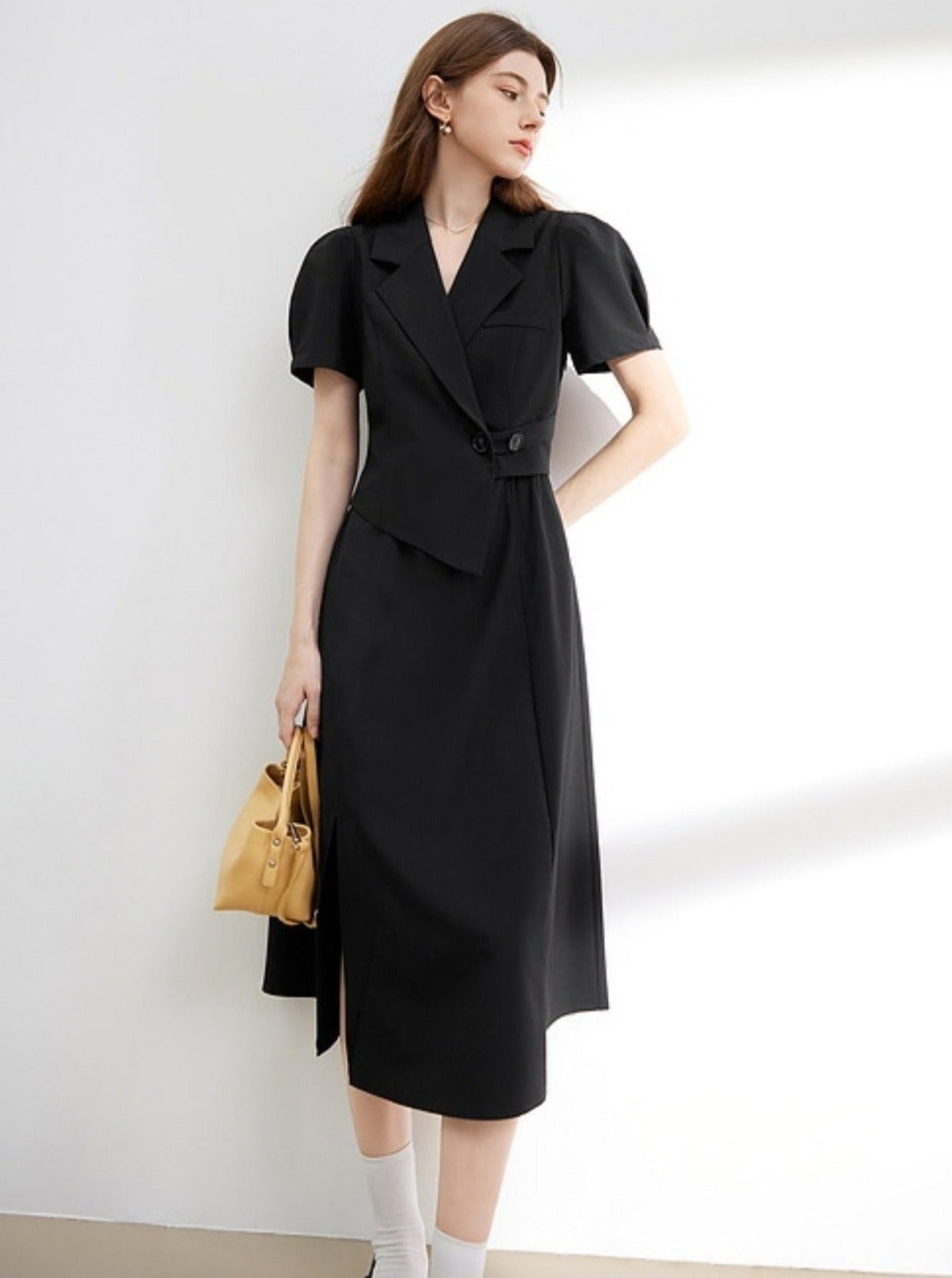 Two-Piece Collar Dress