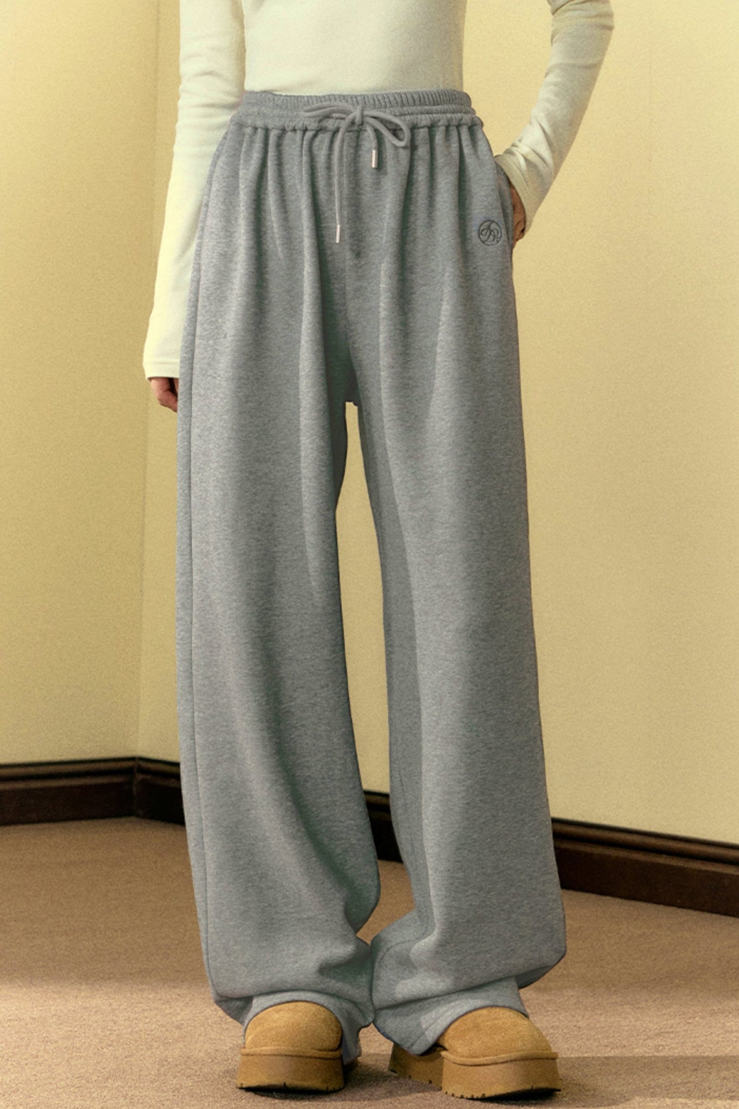 Casual Straight-Leg Sweatpants