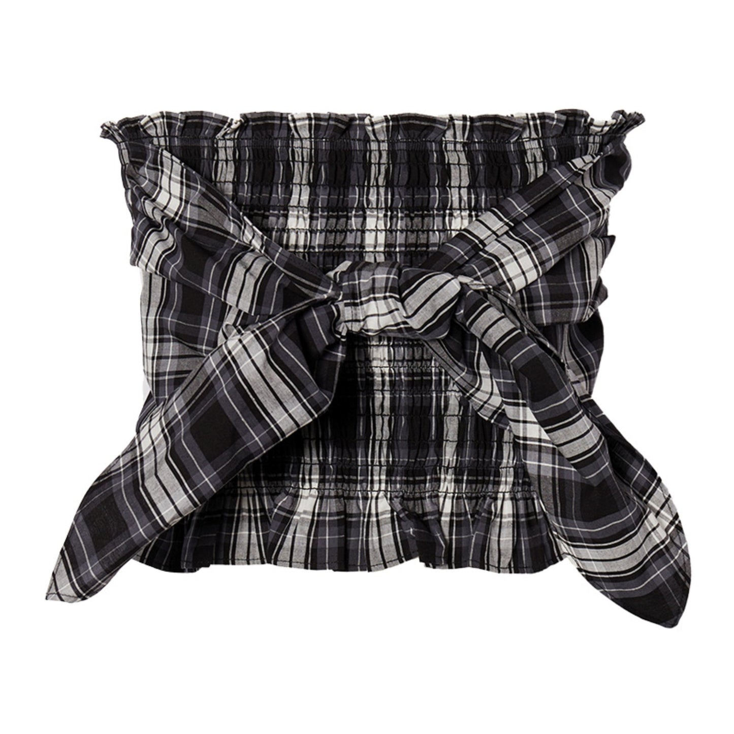 Summer Plaid Crop Top