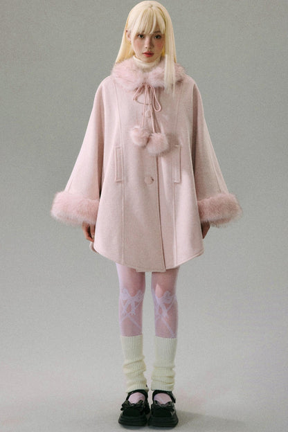 Niche Design Pink Tweed Coat