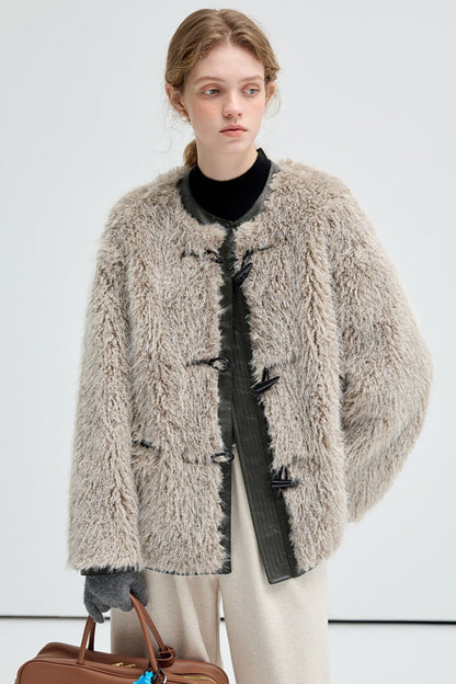 COZY FUR CHIC WINTER COAT