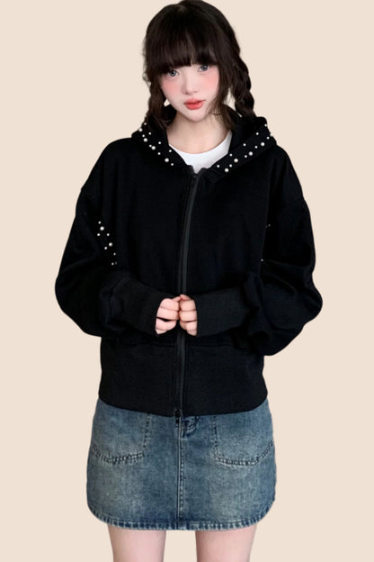 American Retro Pearl Short Coat