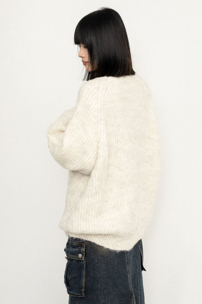 KOREAN LAZY STYLE SWEATER CARDIGAN