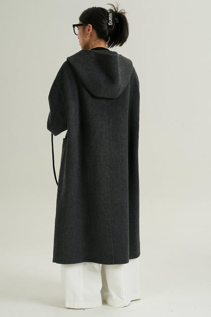 Double-Faced Cape Glove Coat