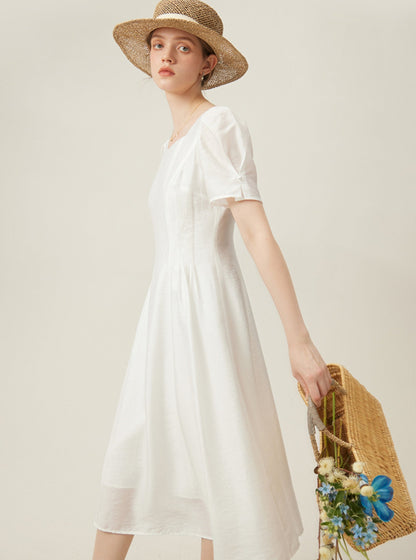 Moonlight Certificate White Summer Dress