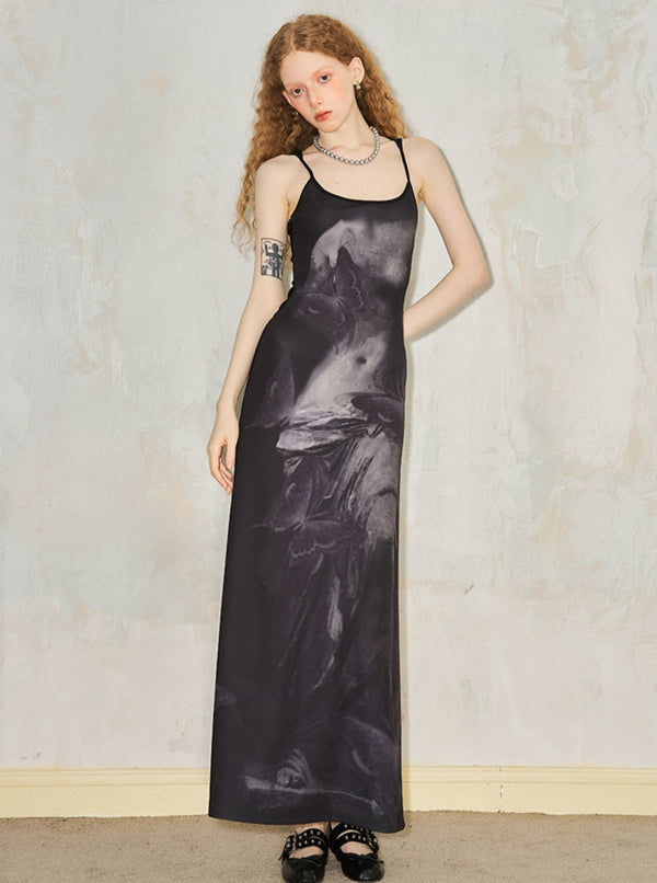 Venus Butterfly Suspender Dress