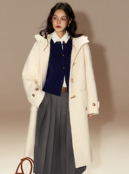 Niche design wool trench coat