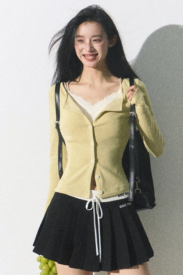 Reine Begierde Gestricktes Basistop 