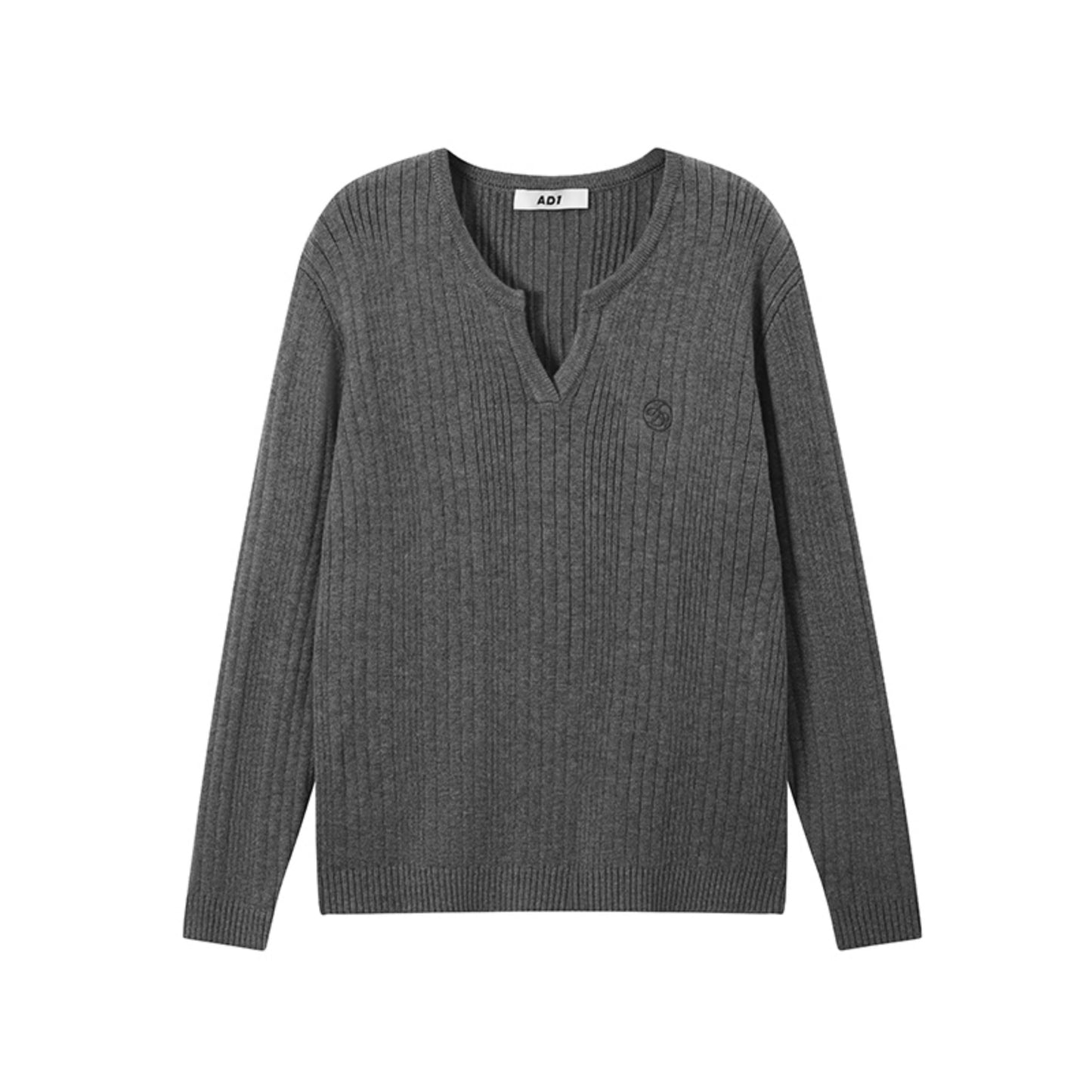 Versatile Collegiate V-Neck Sweater