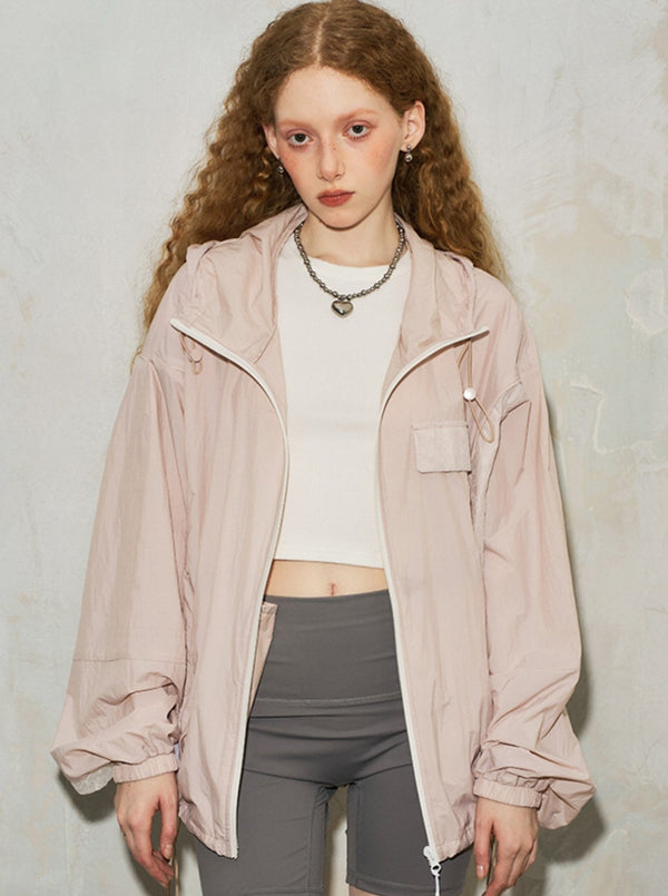 Fit Hooded Sun Protection Jacket