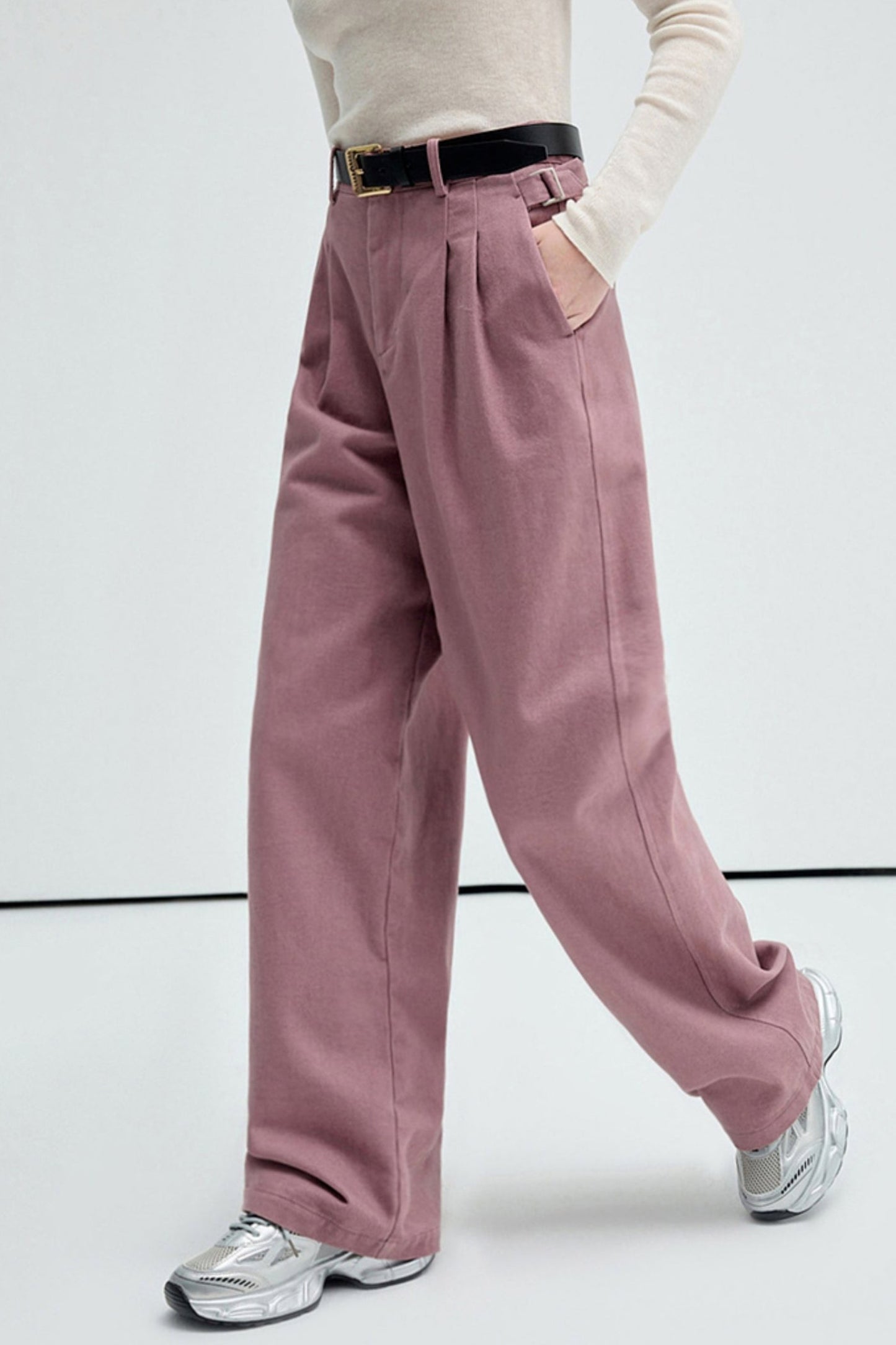 Ningman Road Relaxed Slacks Pants