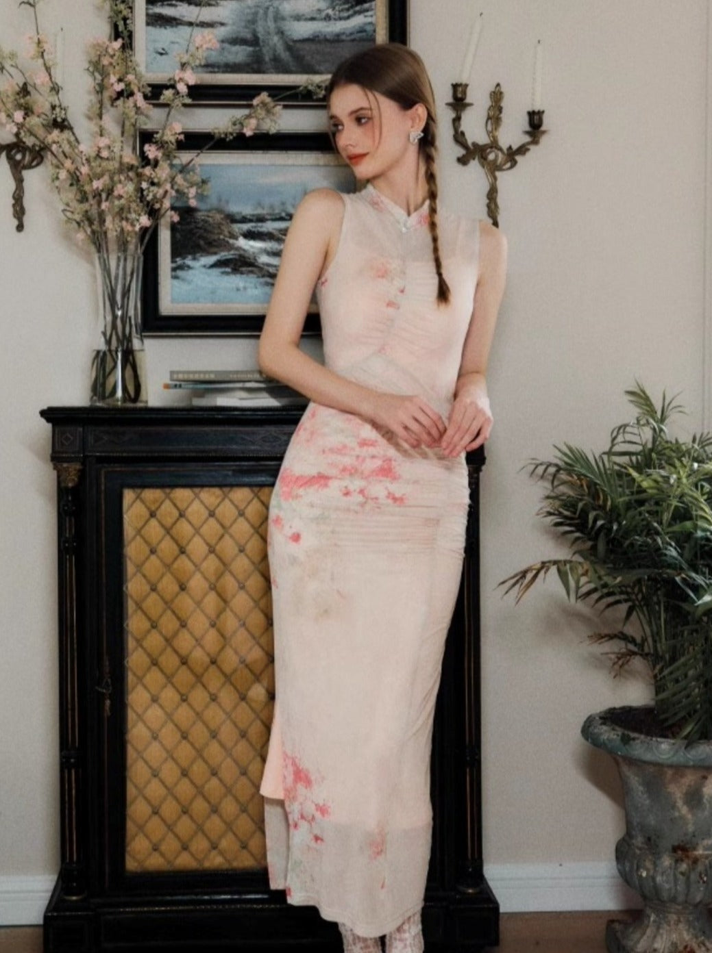 Chinesischer Nationalstil Kleid