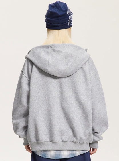 Collaboration Pound Hooded Cardigan Jacket