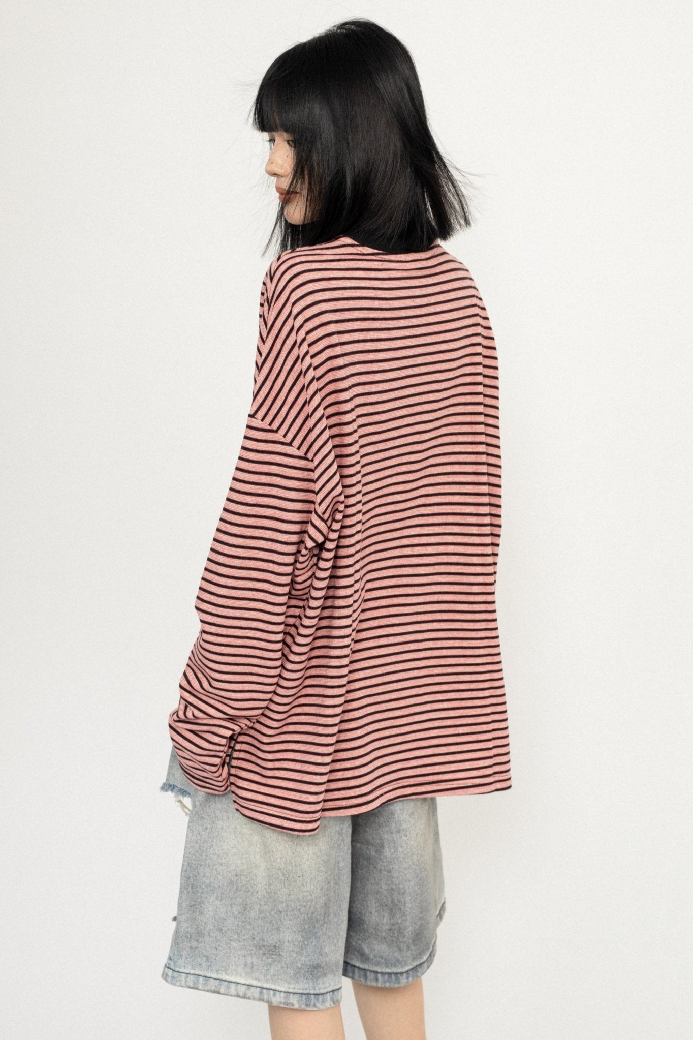 Simple Striped Long Sleeve T-Shirt