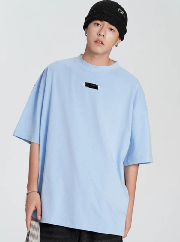 Embroidered Short-Sleeved T-Shirt