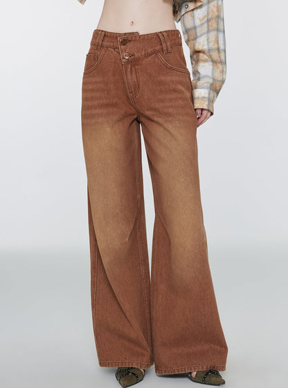 American Retro High Straight Leg Pants