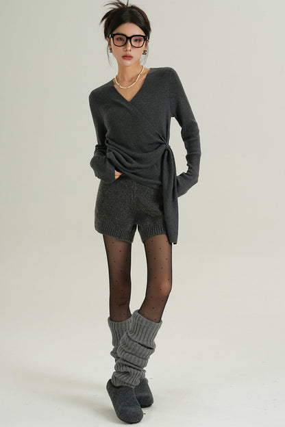 Modern Irregular Knit Sweater