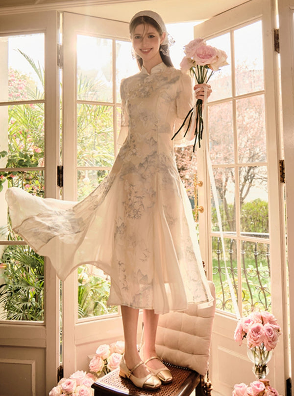 National Style Cheongsam Dress