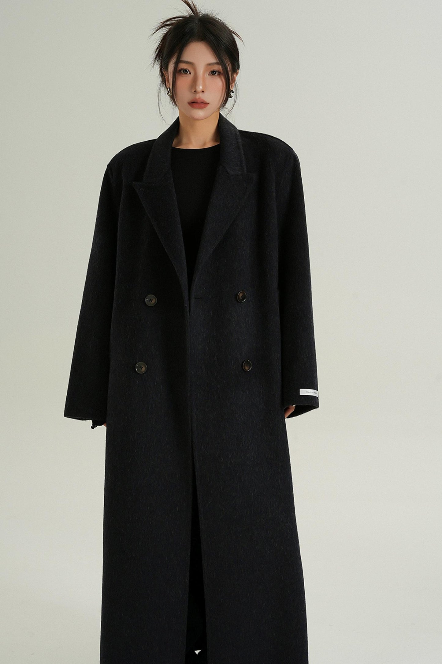 Double-Sided Wool Suit Coat