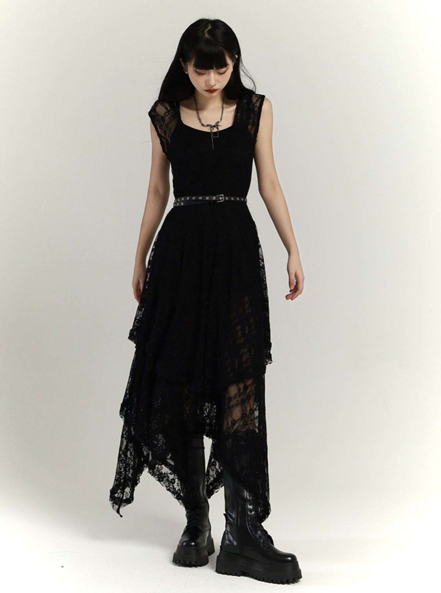 Royal Sister Style French Retro Lace Dress