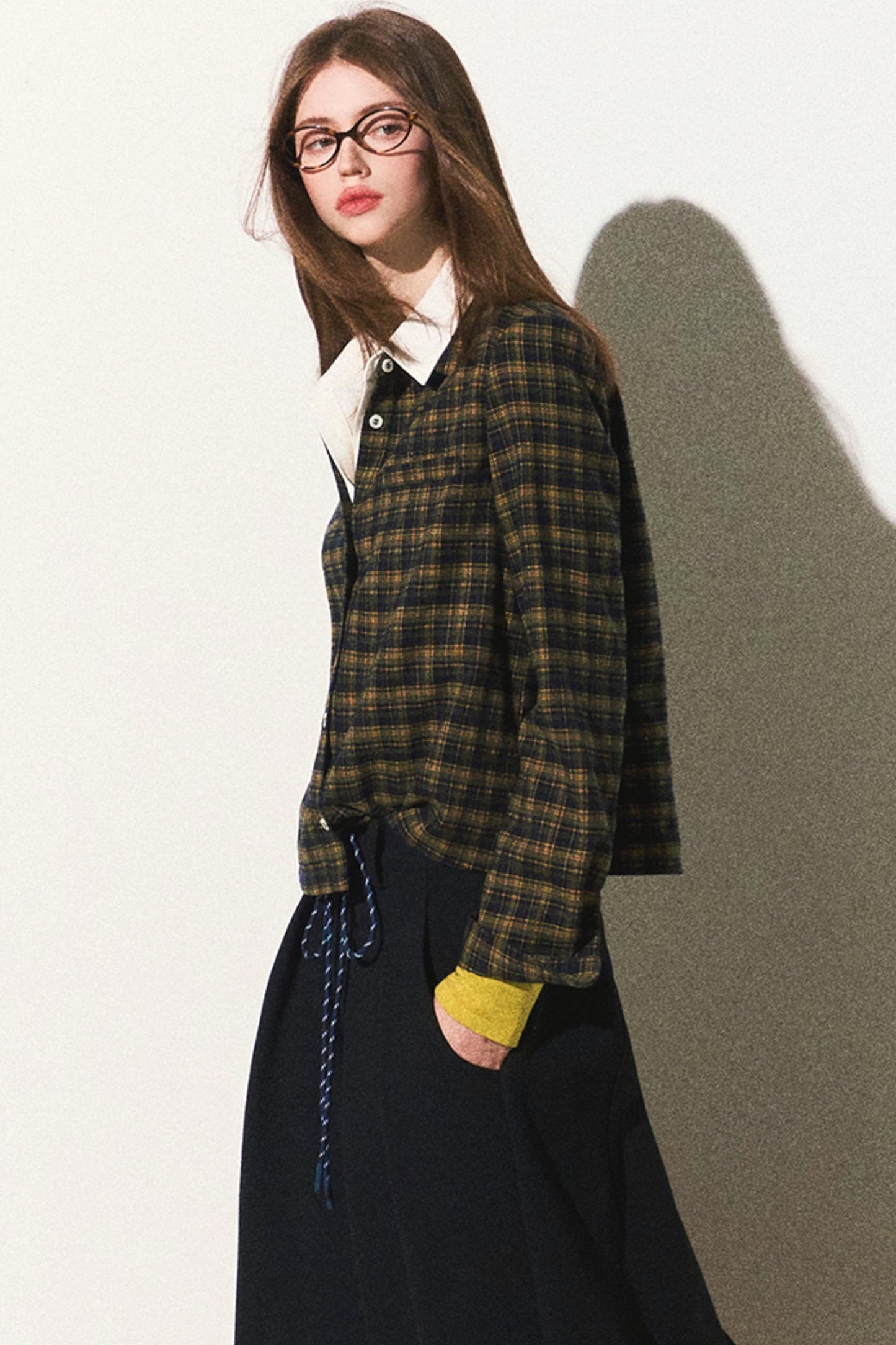 Miu Long-Sleeve Versatile Shirt