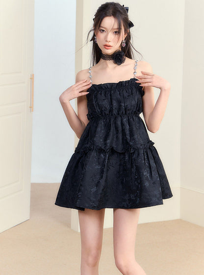 Original design slip puffy dress