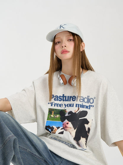 Cool Cow Hip Hop T-Shirt