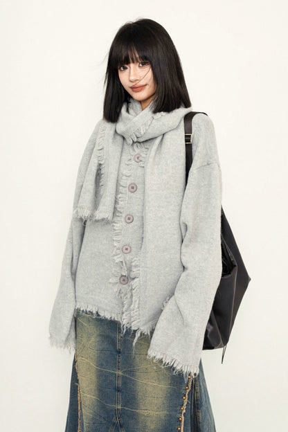 Tassel Loose Knit Sweater