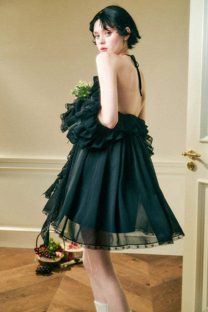 Off-Shoulder Galaxy Party Dress