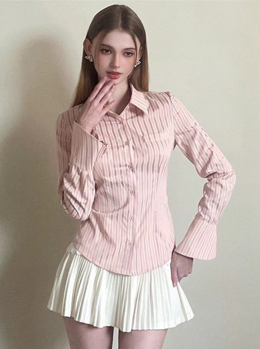 Striped Long Sleeve Shirt