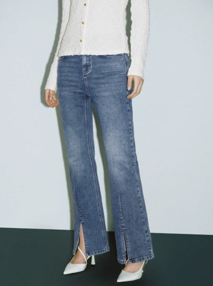 Slim Flare Jeanshose