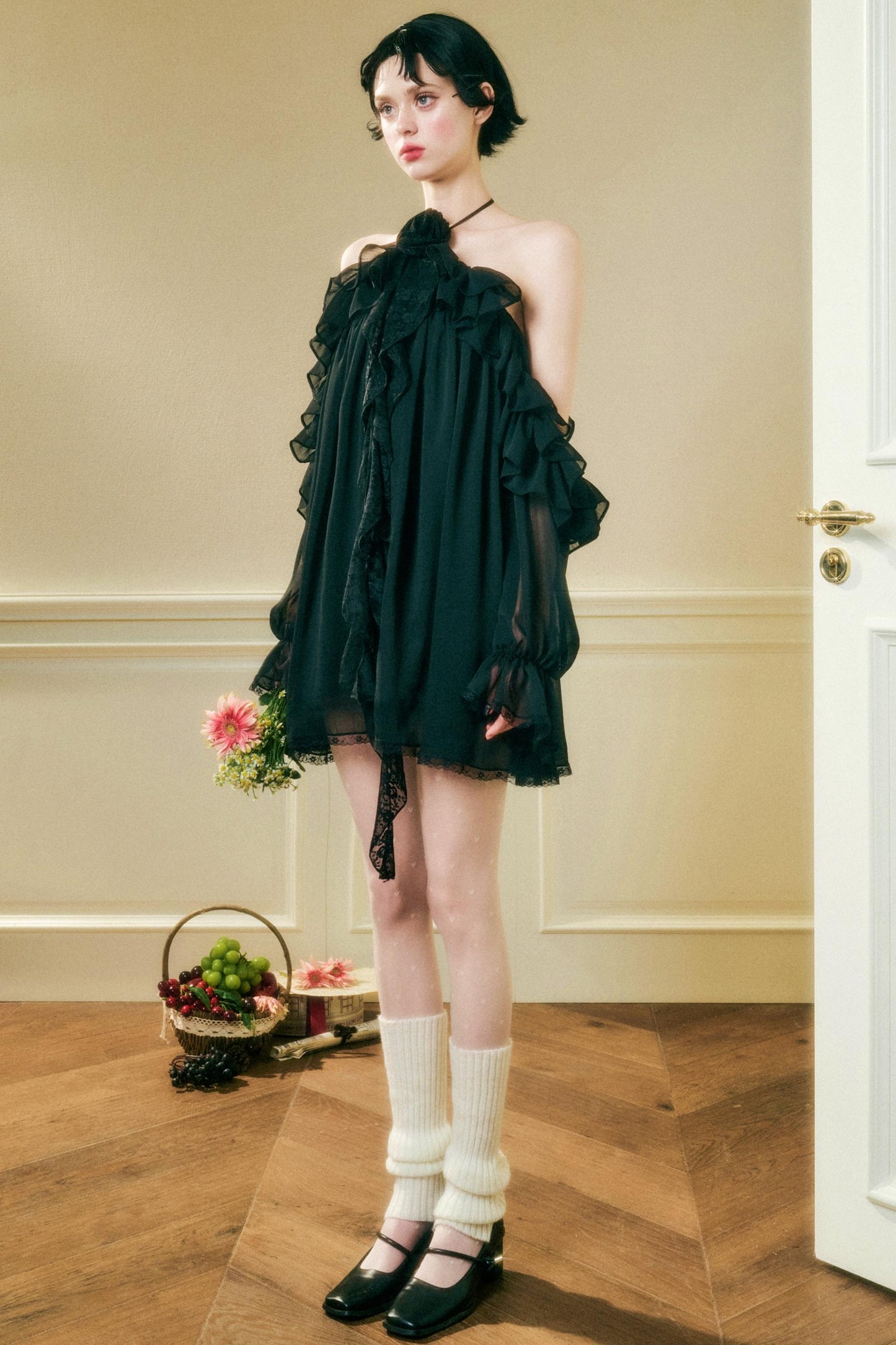 Off-Shoulder Galaxy Party Dress