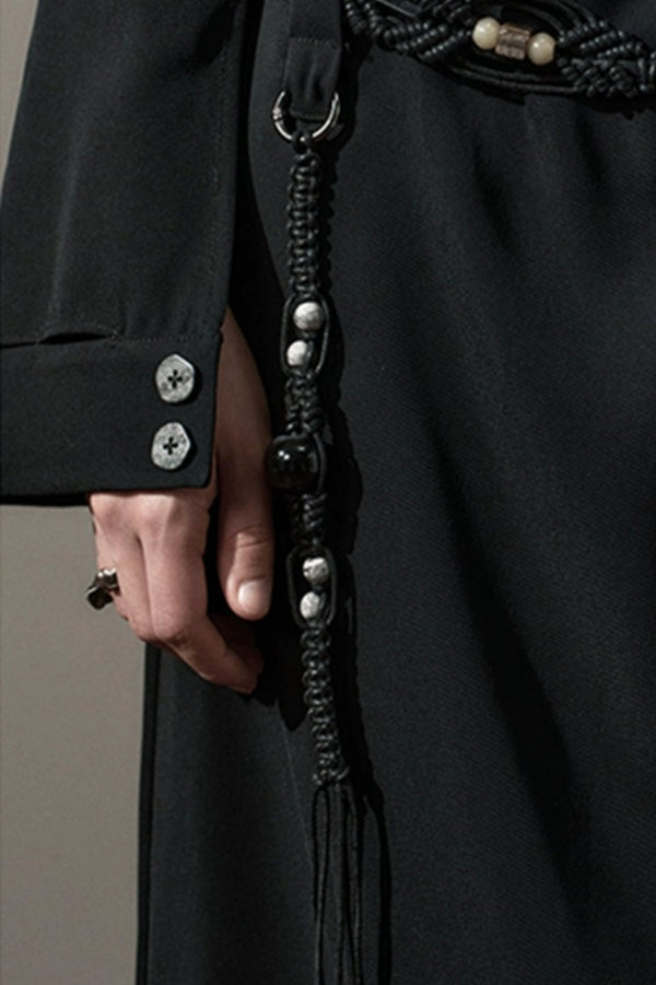 High-End Black Long Dress