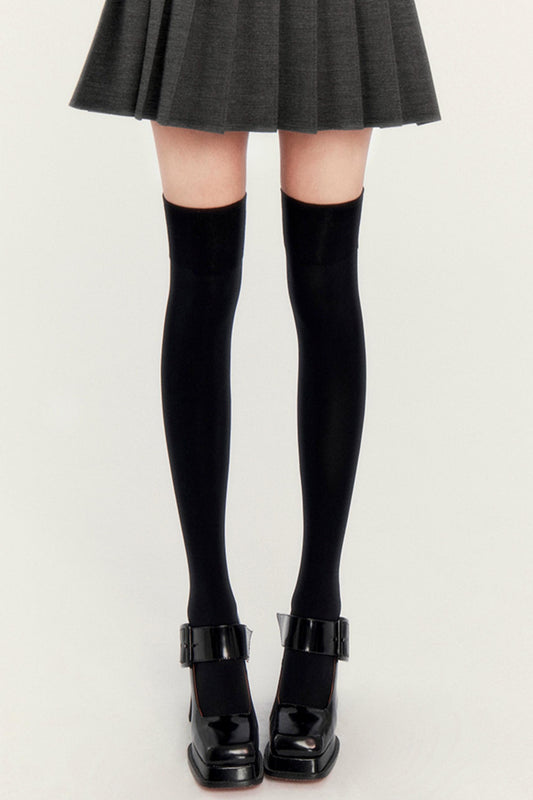 Velvet Non-Slip Over-the-Knee Socks