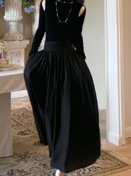 French Hepburn Midi Skirt