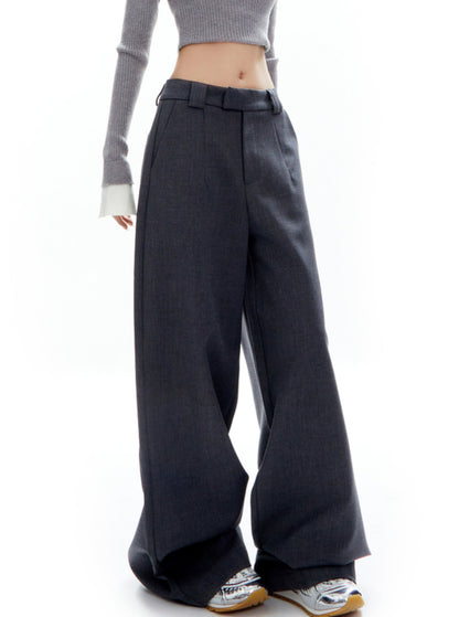 Retro Straight Leg Stackable Pants