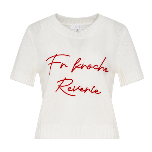 Bow Patch Denim Halter Skirt