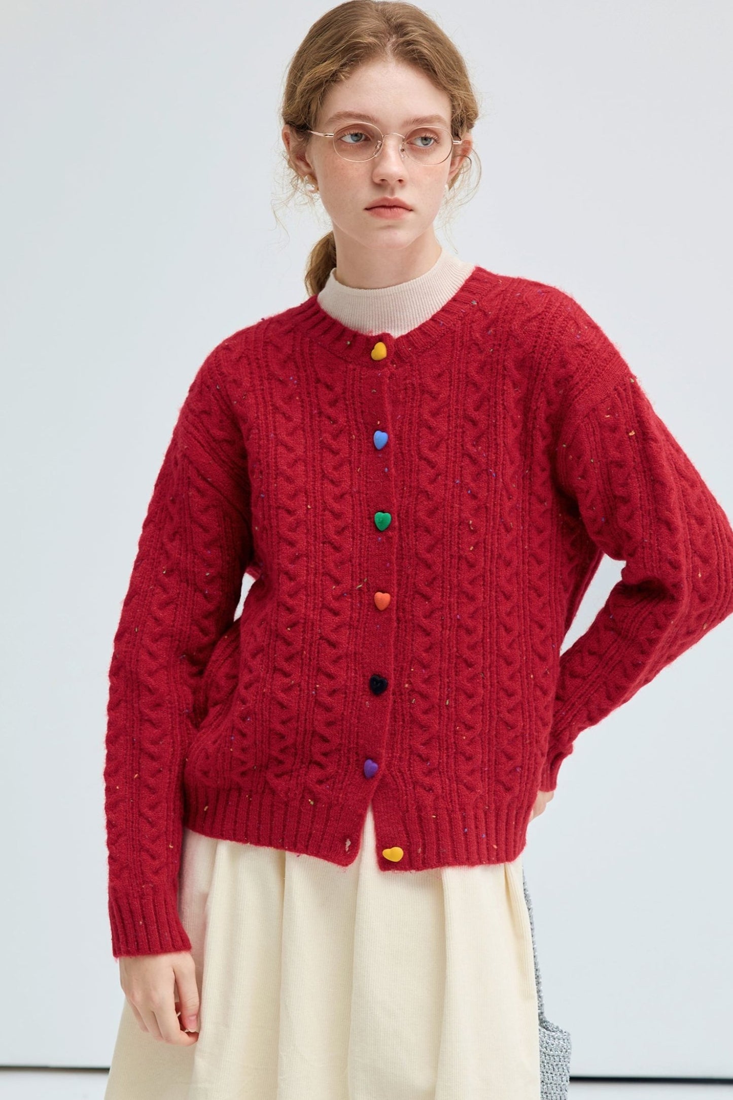 Little Red Riding Hood CHRISTMAS Button Cardigan