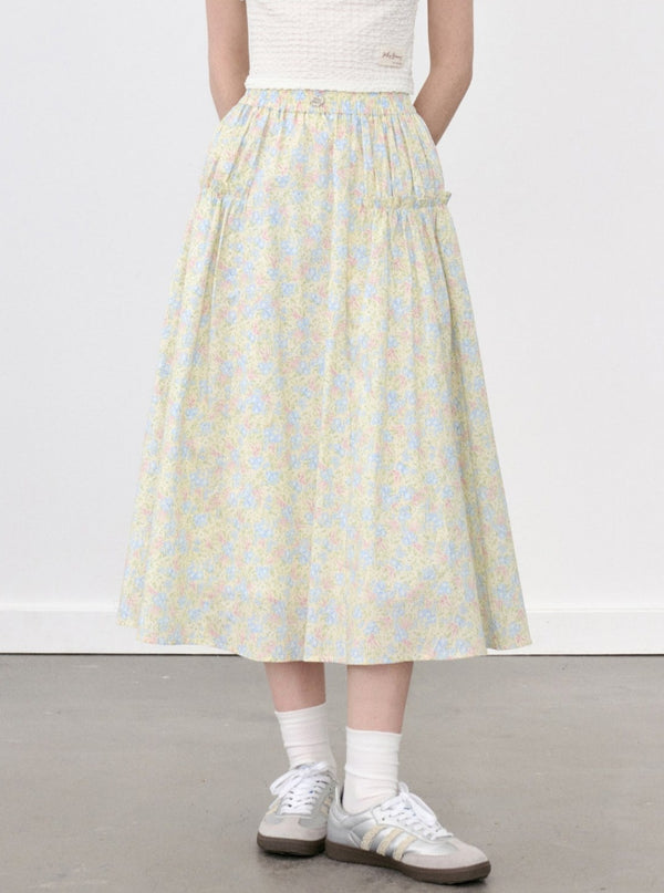 Lilia Garden Floral Skirt