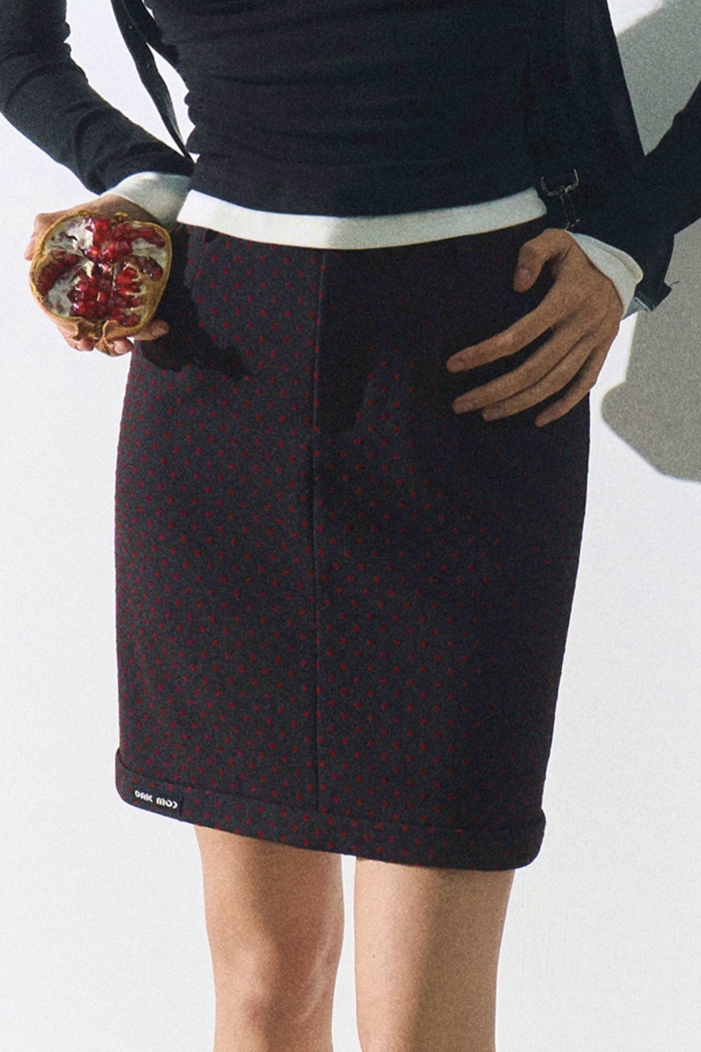 Flocked Commuter Classic Skirt