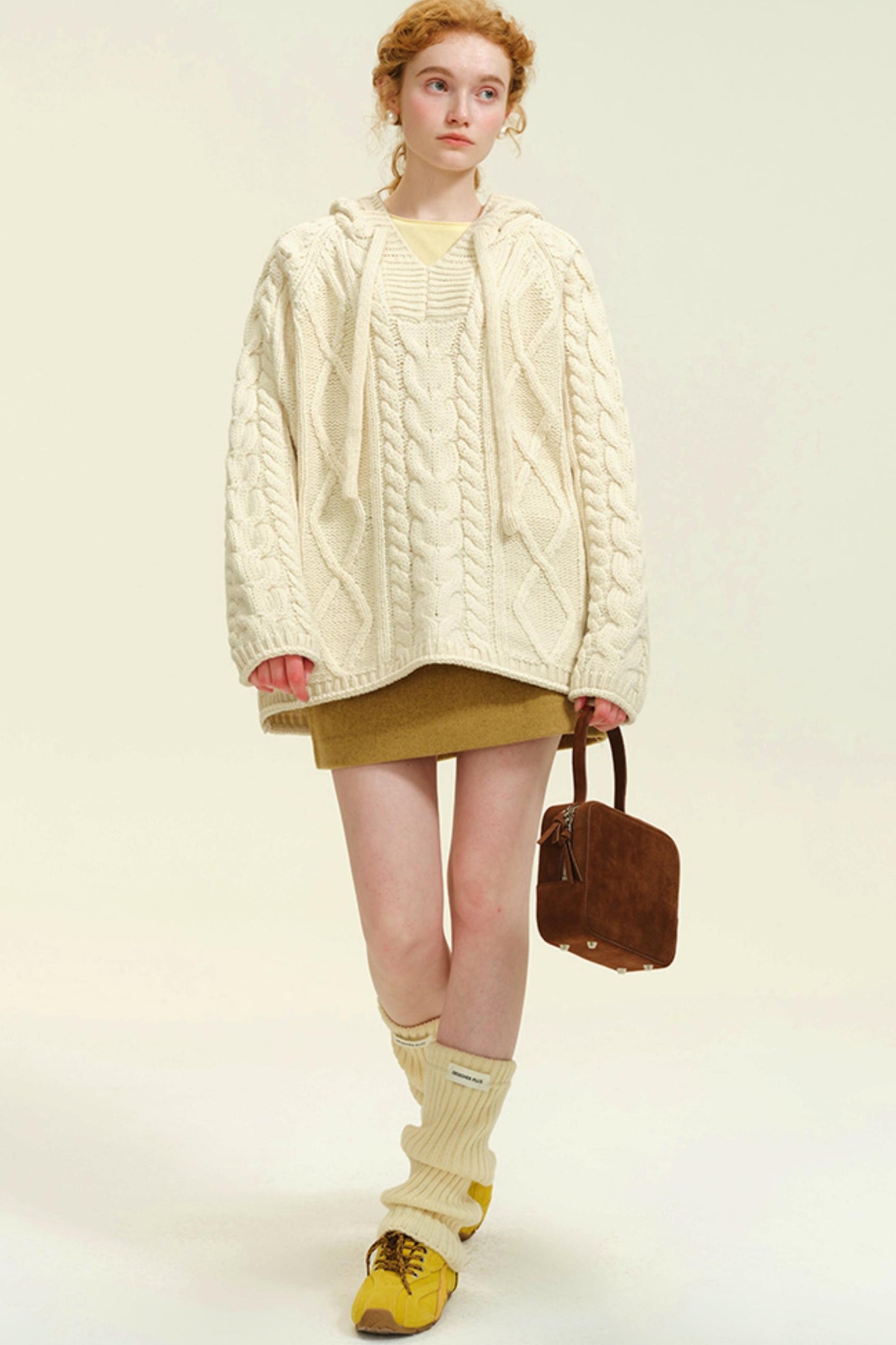 Thickened Spring Knit Sweatshirt