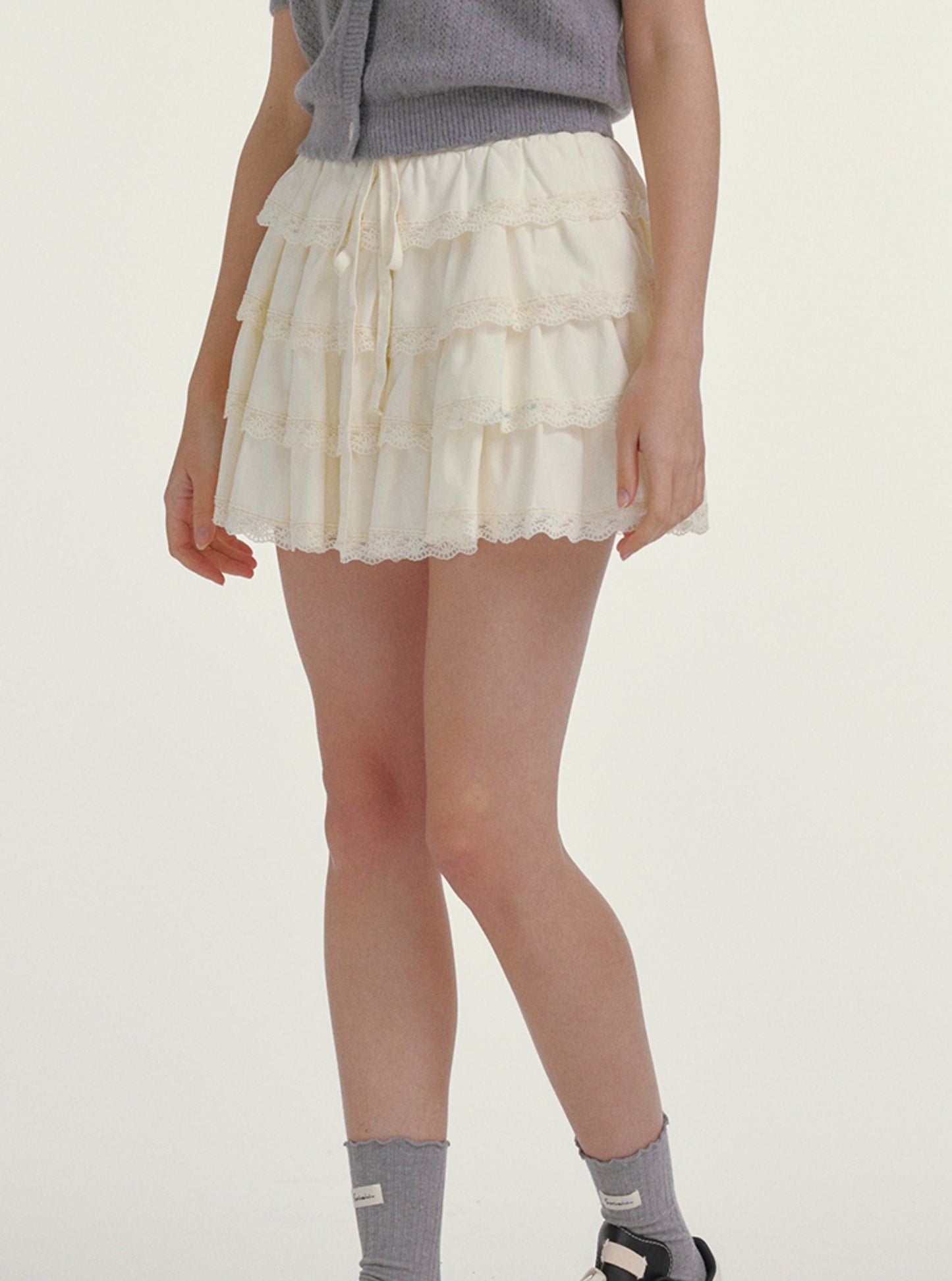 Small Ballet Lace Cake Skirt