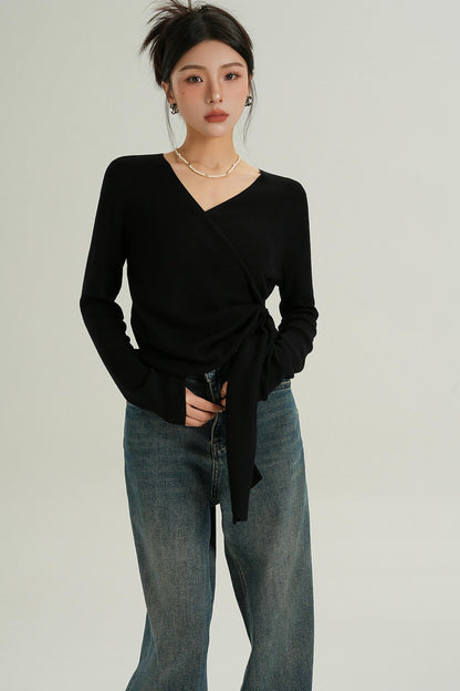 Modern Irregular Knit Sweater