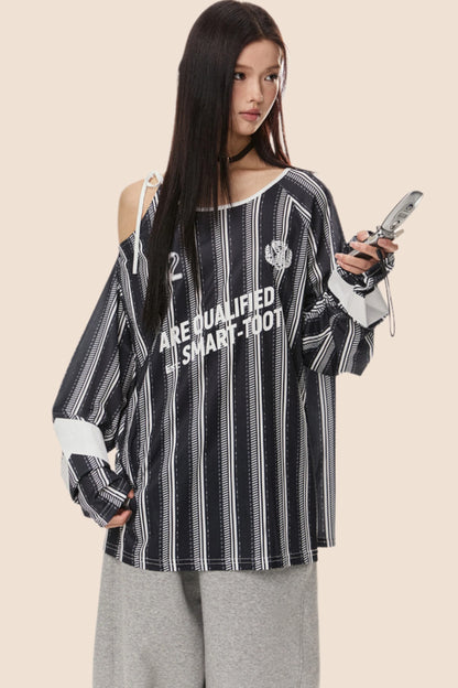 Sports Style Long Sleeve Tee