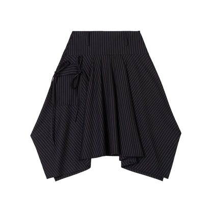 High-Waisted Fishtail Skirt