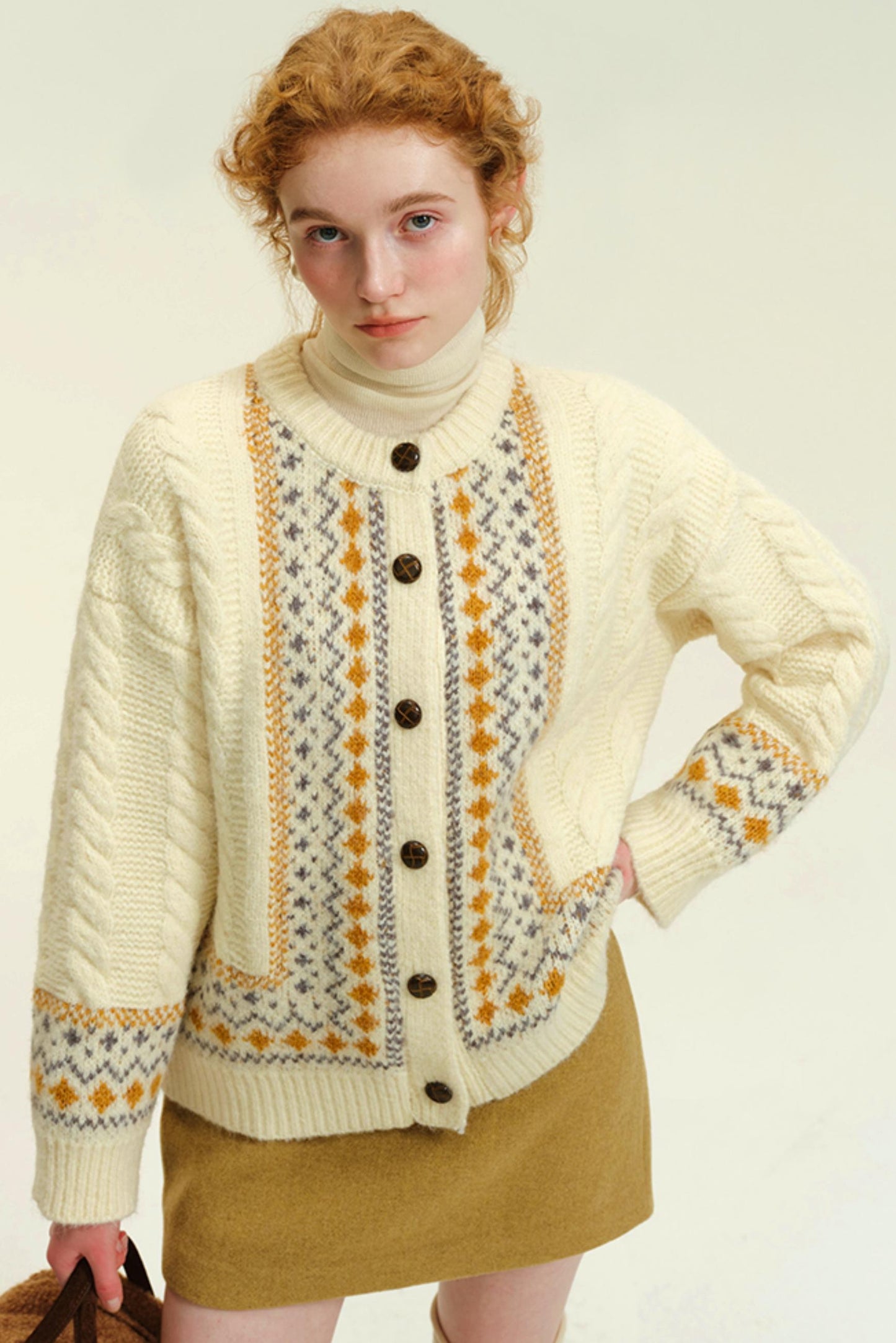 Soft Nordic Wool Cardigan