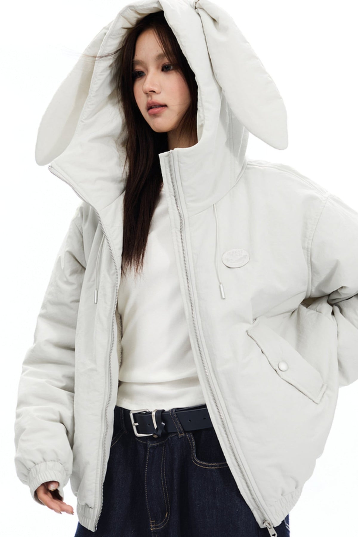 Short Loose Rabbit Ears Jacket – UrbanSheek