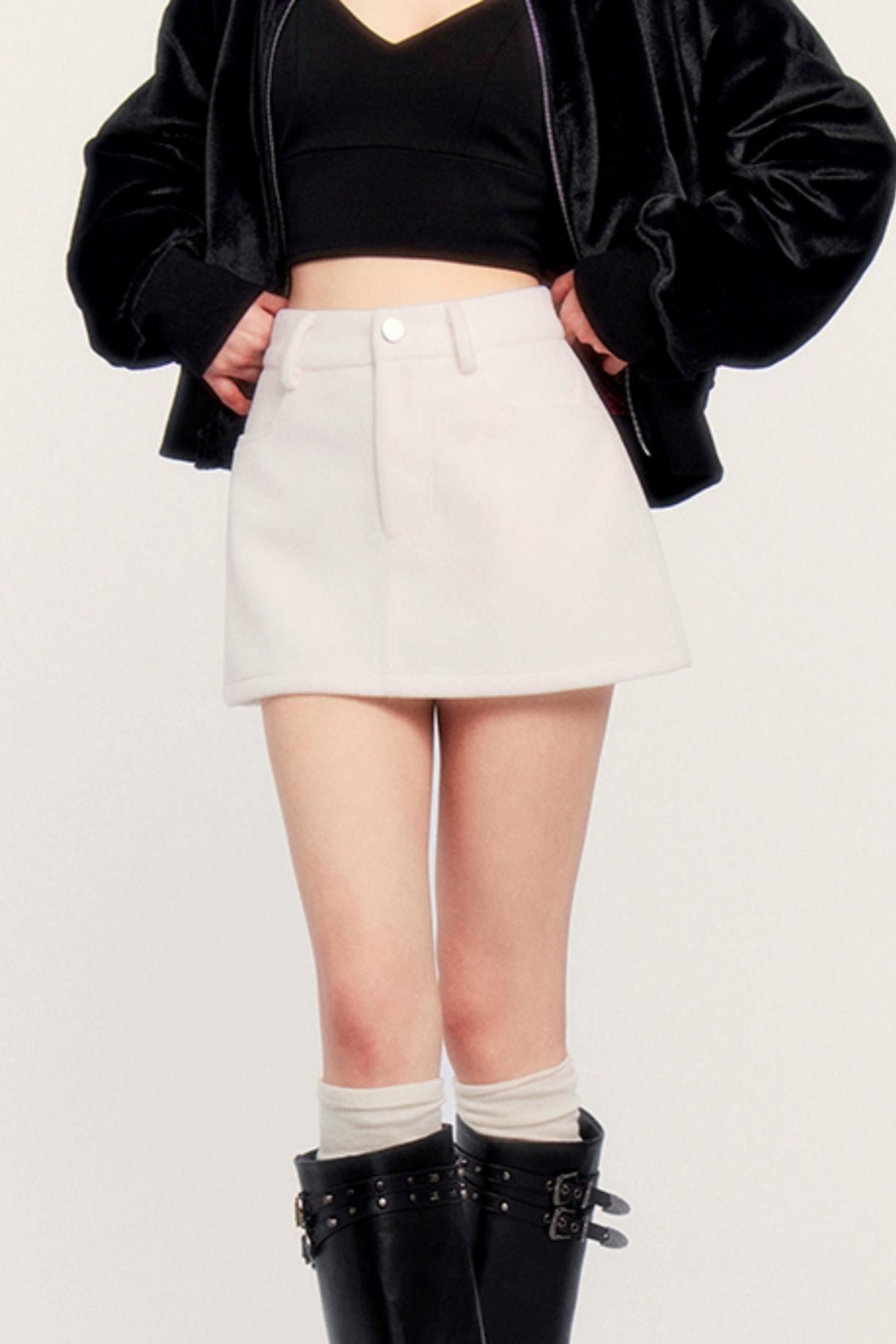 Anti-Walking Versatile Mini Skirt