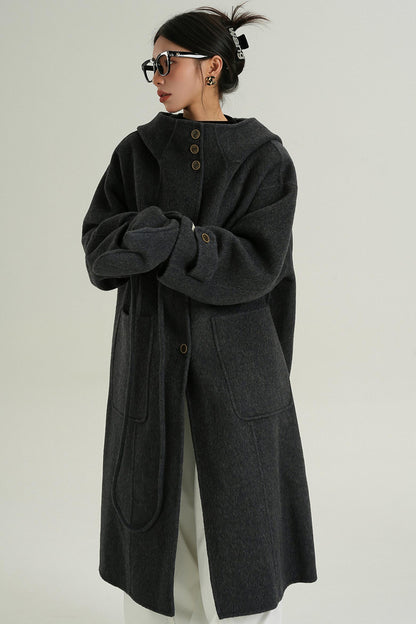 Double-Faced Cape Glove Coat